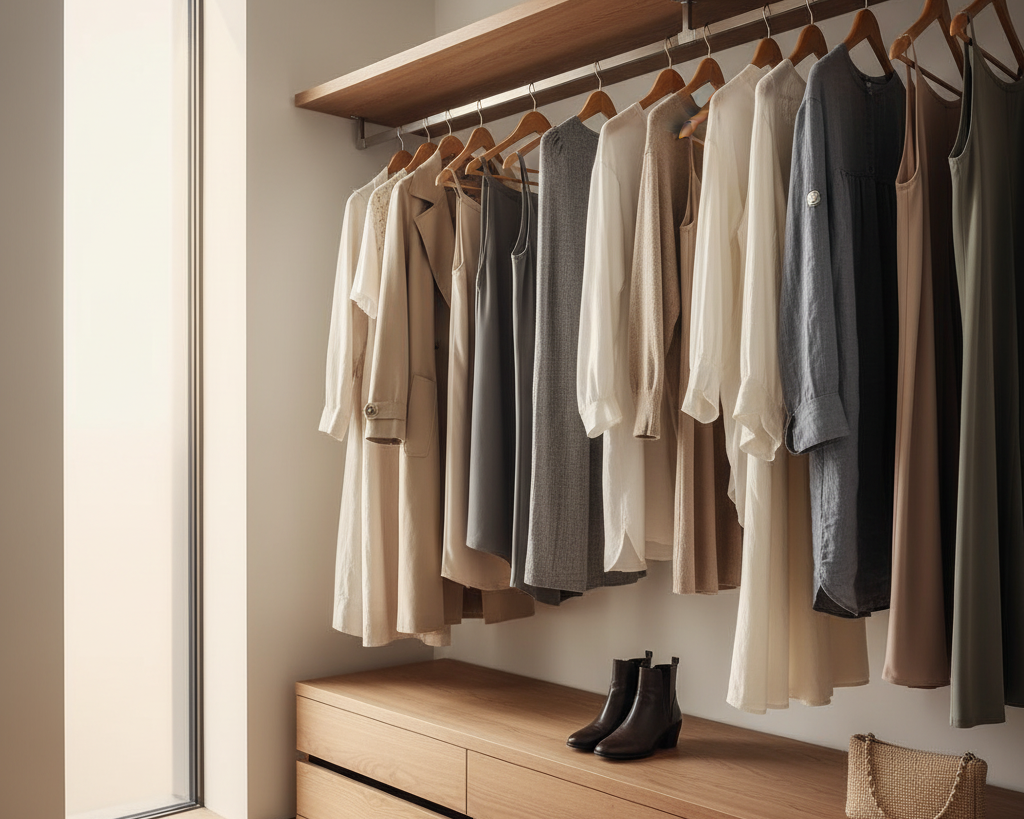 Cómo crear un armario cápsula funcional: guía completa para vestir con estilo todos los días