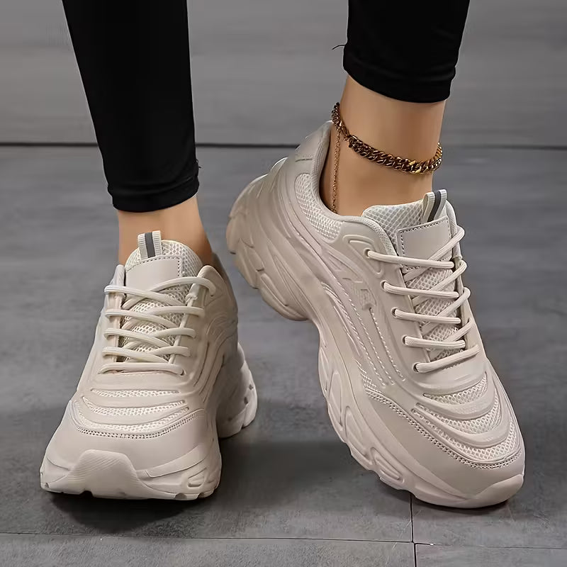 Zapatillas Deportivas Casual para Mujer con Suela Gruesa