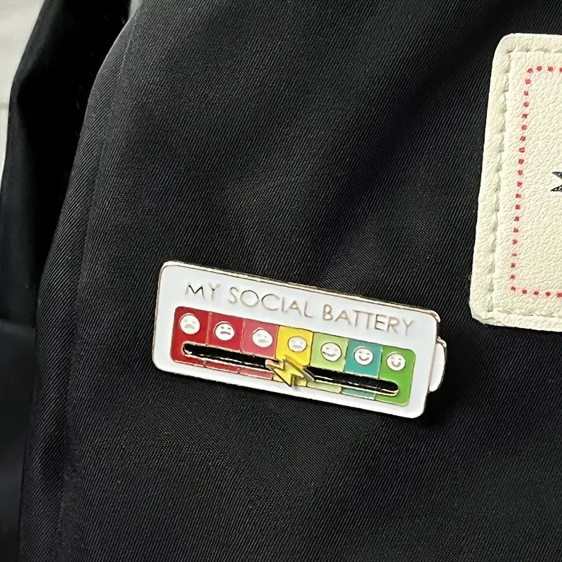 Broche Creativo de Dibujos Animados – Pin Metálico Ajustable Unisex