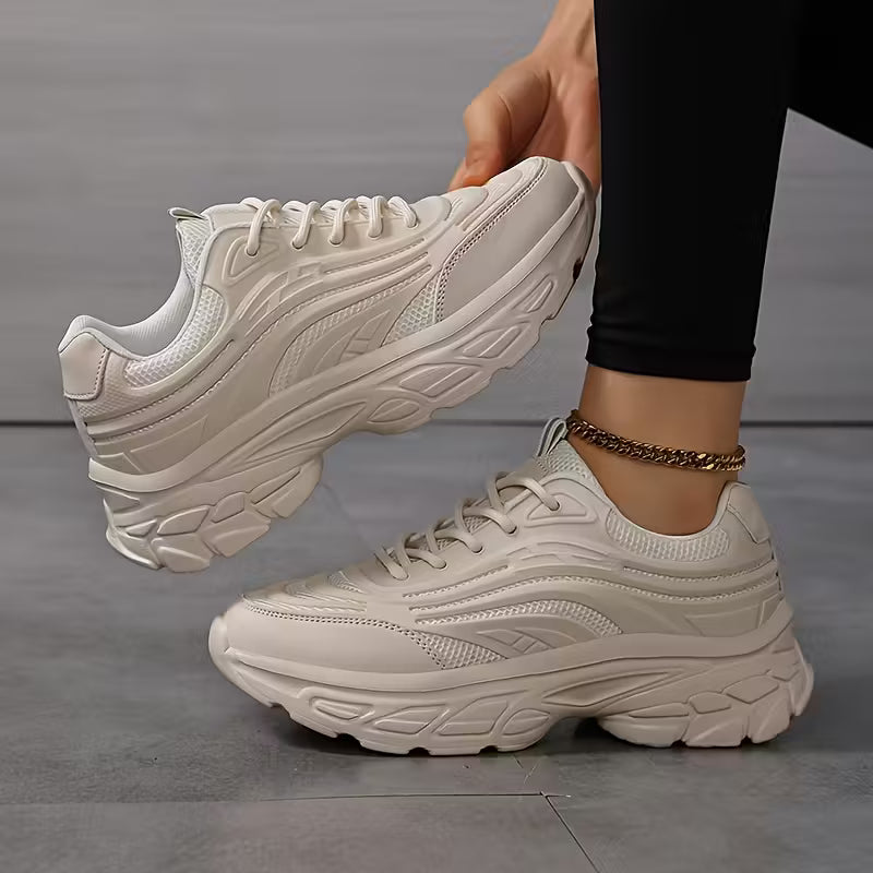 Zapatillas Deportivas Casual para Mujer con Suela Gruesa