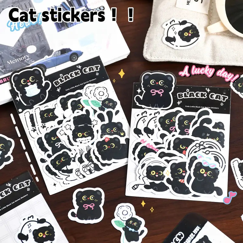 Set de Papelería Gato Adorable – 28 Piezas de Creatividad y Encanto