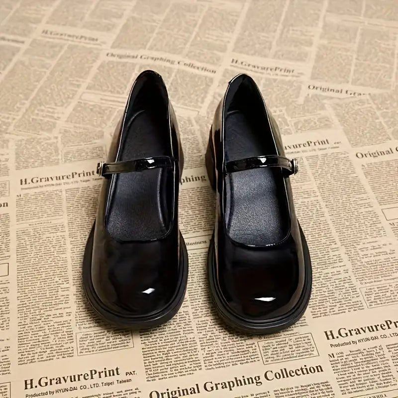 Zapatos Mary Jane Retro Británicos para Mujer – Estilo Japonés JK - BAKONE