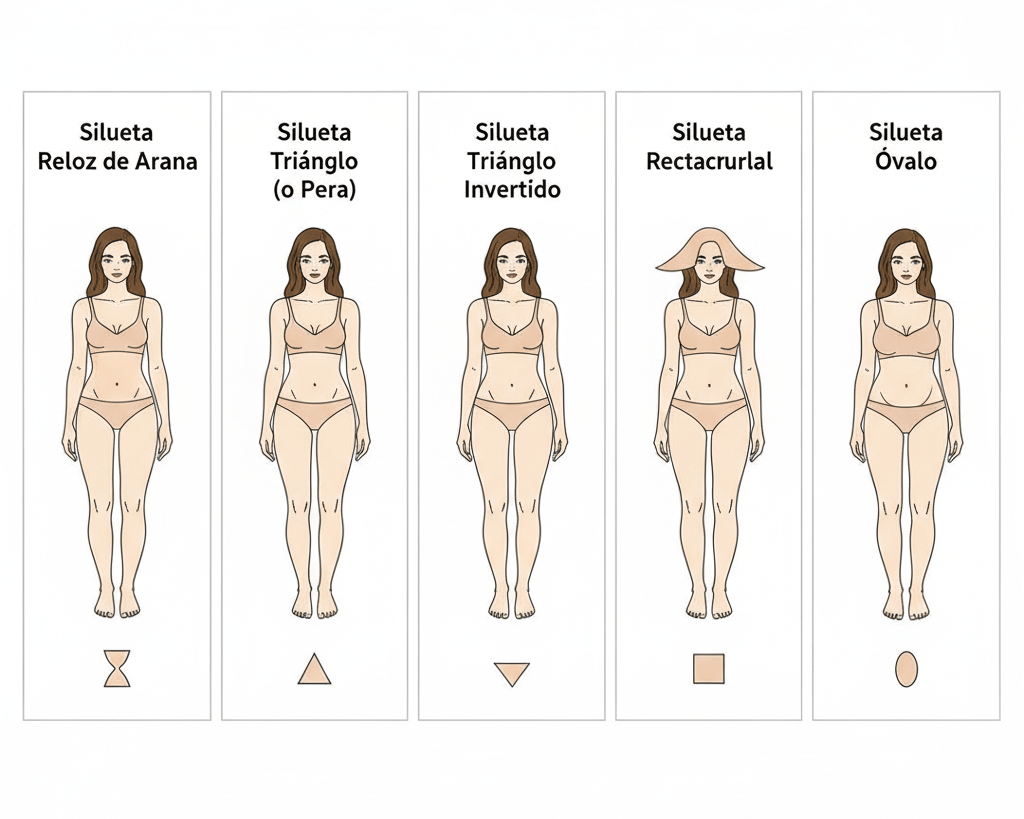 Lectura de cuerpo y proporciones: cómo identificar tu silueta y equilibrar tu figura con estilo - BAKONE