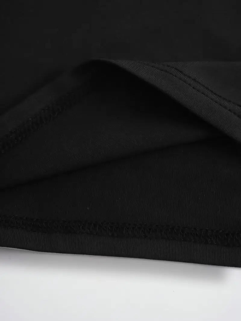 Top Corto de Hombros Fríos con Cuello Alto Estilo Y2K — Moda Casual y Versátil para Todas las Estaciones