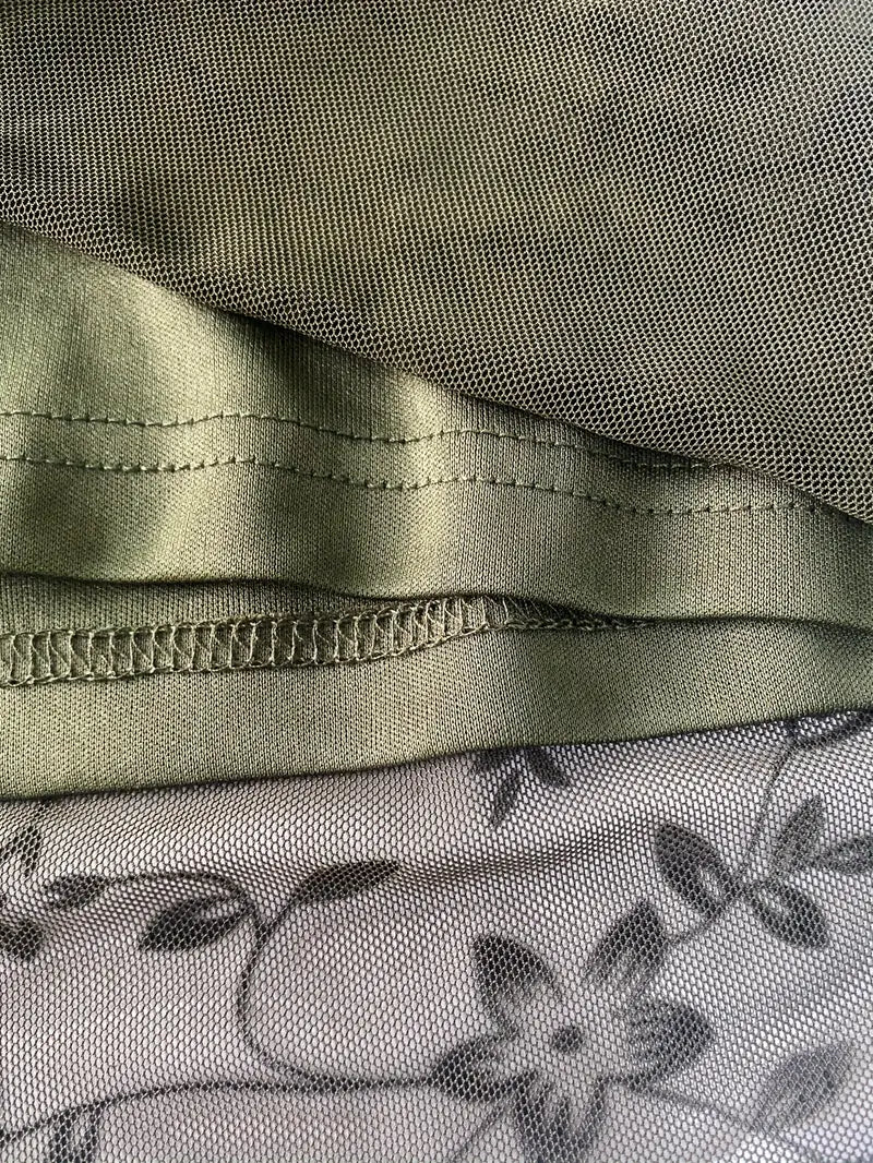 Vestido Elegante Floral sin Mangas con Cuello Cuadrado