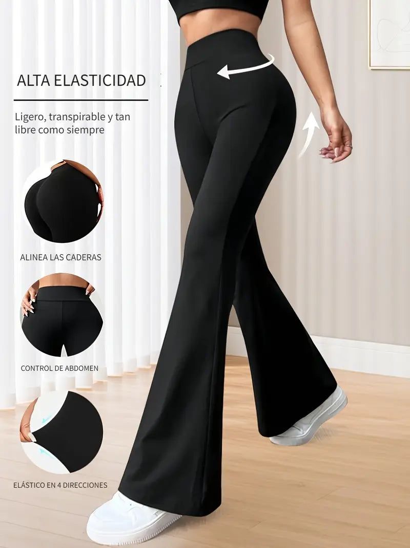 Pantalones leggings de Cintura Alta para Mujer – Elegantes, Cómodos y No Transparentes