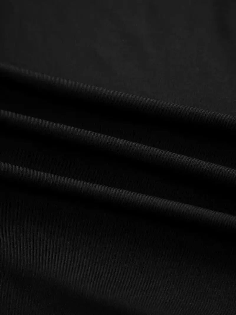 Top Corto de Hombros Fríos con Cuello Alto Estilo Y2K — Moda Casual y Versátil para Todas las Estaciones