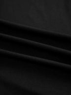 Top Corto de Hombros Fríos con Cuello Alto Estilo Y2K — Moda Casual y Versátil para Todas las Estaciones