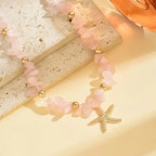 Collar Bohemio de Verano con Estrella de Mar – Estilo Vintage y Encanto Marino