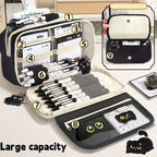 Set de Papelería Gato Adorable – 28 Piezas de Creatividad y Encanto