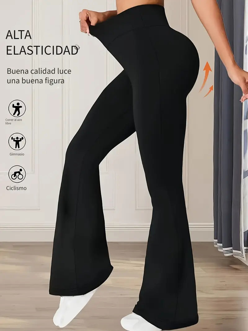 Pantalones leggings de Cintura Alta para Mujer – Elegantes, Cómodos y No Transparentes
