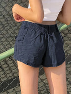 Shorts Cargo Azul Oscuro – Estilo Urbano y Cómodo