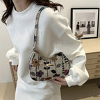 Bolso de Hombro con Estampado de Flores – Ligero y con Estilo