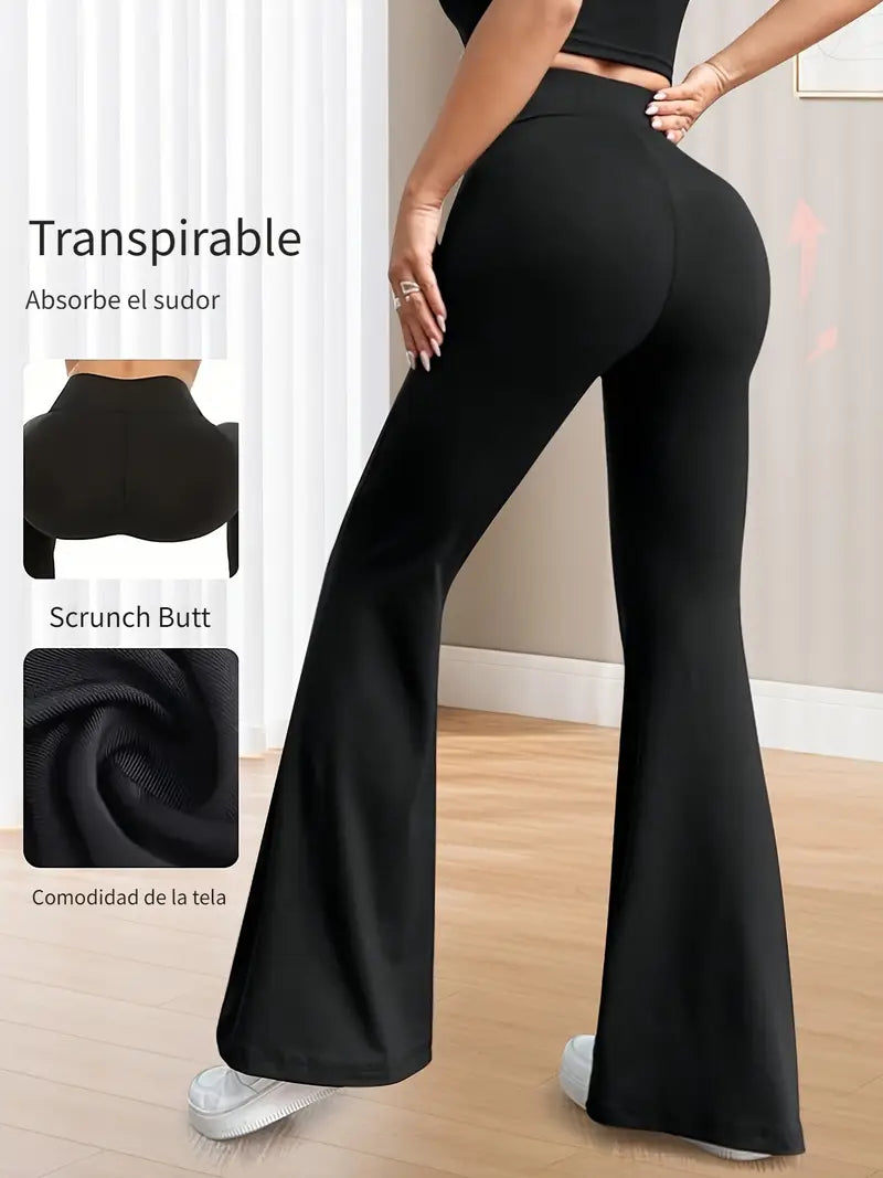 Pantalones leggings de Cintura Alta para Mujer – Elegantes, Cómodos y No Transparentes