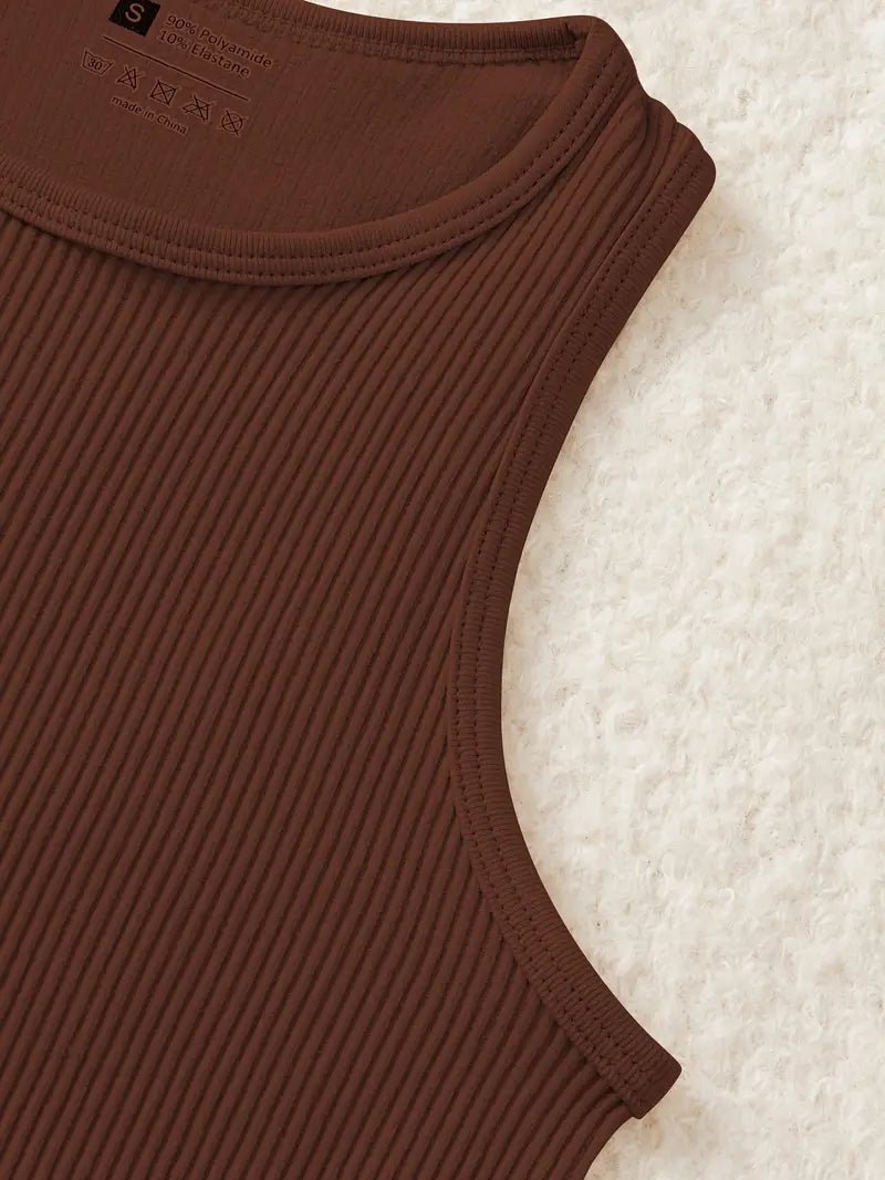 Pack de 3 Camisetas Deportivas sin Mangas para Mujer – Tejido Elástico y Transpirable - BAKONE