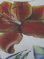 Top Corto Y2K con Estampado Floral y de Mariposas - BAKONE