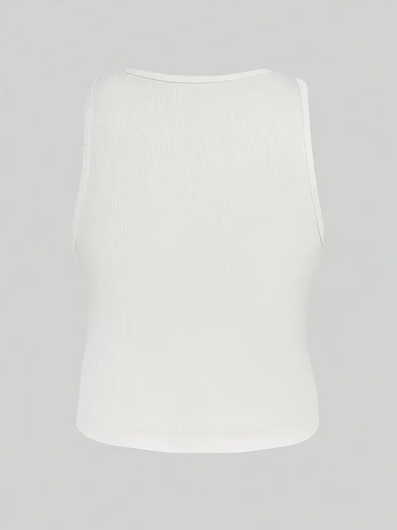 Top Corto Y2K con Estampado Floral y de Mariposas - BAKONE